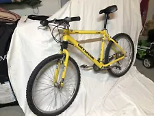 Great College Bike Cannondale CAD2 F500 Mountain Bike Headshok Yellow Lg Frame