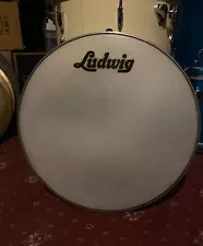 Original Ludwig Super Classic 22" Bass Drum Skin (Vintage Logo Head)