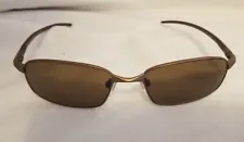 Nike Sunglasses Women Flexcon Temples Bronze Color Frame 4104 Sun EV0446 Vintage