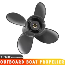 9 1/4 x 10 Aluminum Outboard Boat Propeller fit for Honda Engines 8-20HP 8 Tooth