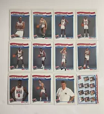 1991-92 NBA Hoops McDonald’s USA Dream Team 12 Card Set Michael Jordan 51-62