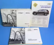 15 2015 Chevrolet Equinox owners manual with Navigation