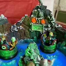 Lemax Spooky Town Skull River Animated With Sound. PowerCord For 3 Units Include