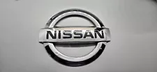 NISSAN EMBLEM CHROME 5 INCH DAMAGED