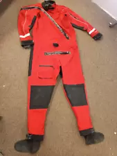 NRS Search and Rescue Drysuit model 2251 SAR dry suit Size M/L