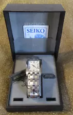 Seiko Wrist Watch 7N39-0AP0 (NEW OLD STOCK) W/Date Stainless Steel w/TAGS & BOX