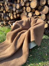 SALE! Wool blanket 100% wool 155x220cm lambswool plaid virgin wool throw Merino