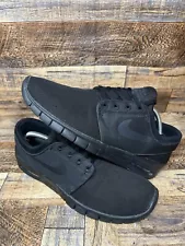 Nike Stefan Janoski Max Men's 11 Sneakers Black Skateboarding Shoes EXCELLENT!!