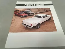 1994 FORD PICKUPS & CHASSIS USA Original Sales Brochure F150 F250 Bronco