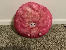 Harry Potter Big Fluffy Pink Pygmy Puff Plush 15” Diameter Cute For Kids