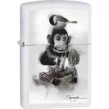 ZIPPO MONKEY WITH BIRD Lighter by STEVEN SPAZUK Z1044 New PLAYING CYMBALS