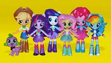 My Little Pony Equestria Girls Minis Wave 1 Ultimate Set 6 Dolls + Spike the Dog