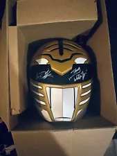 Jason David Frank White Ranger Signed Helmet**PLEASE READ DESCRIPTION**