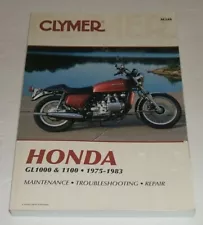 Honda GL1000 Goldwing Service Manual 1975-1983 Gold Wing Gl 1000 Clymer M340