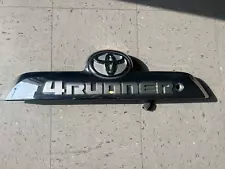 2010-2023 TOYOTA 4RUNNER REAR TAILGATE CHROME GARNISH TRIM,7680135540,7681135270