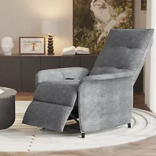 FlexiSpot Electric Power Recliner Sofa Home Living Single Reclining Chair Sofa