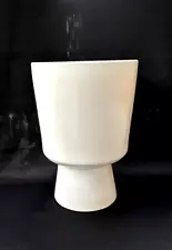 Architectural Pottery 1960 Malcolm Leland L-20 Chalice Planter Matte White