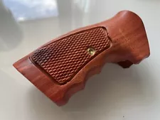 New Grip For Ruger SP 101 Checkering Hardwood Finger Groove Hardwood decoreate