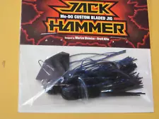 Z-Man Evergreen Chatterbait Jack Hammer -Black/Blue - 3/8oz