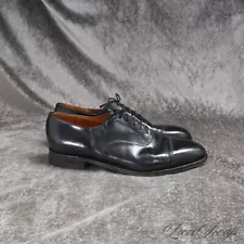 #1 MENSWEAR JM Weston France Black Polished Leather 300-11 734365 Shoes 9 C #9