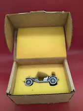 Danbury Mint Pewter 1914 Stutz Bearcat Car Diecast Car 4.5" Long