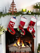 quilted christmas stockings for sale