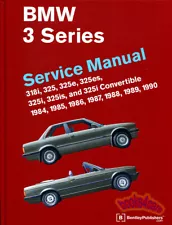 BMW E30 SHOP MANUAL SERVICE REPAIR BOOK WORKSHOP BENTLEY GUIDE 325 318