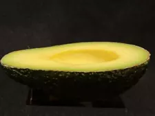 Food Sample Avocado Half Cut