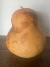 LARGE PEAR SHAPED GOURD 9"H. (approx) Dried