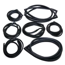 WEATHERSTRIP COMPLETE SET 7-Pcs. FIT DATSUN BRUEBIRD SSS 510 1300 1500 UTE 68-73