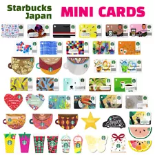 STARBUCKS JAPAN Mini Cards HOLIDAY CUP VALENTINE SOPH COFFEE CARDS