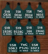 cow tags for sale