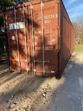 40 ft High Cube Shipping Container Used Cargo Worthy [Jacksonville]—PLEASE READ