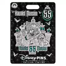 Disney 55th Three Hitchhiking Ghosts Haunted Mansion 55 Years Mini Jumbo LE Pin