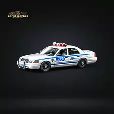 Rollin Ford Crown Victoria NYPD New York City Police Car 1:64