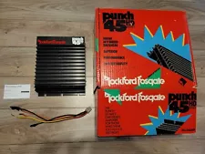 Rockford Fosgate PUNCH 45HD MOSFET Car Audio Amp OLD SCHOOL ðºð¸