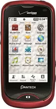 Pantech Hotshot - Red (Verizon Prepaid - Page Plus) Smartphone CMDA