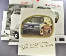 1996 Geo Tracker Media/Press Information Kit LSi Hardtop Excellent Original 96