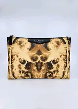 GIVENCHY Antigona Flame Print Medium Zipper Clutch Pouch Pouchette Bag NWT