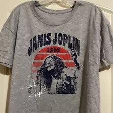 Janis Joplin Reprint Gift For Fan Sport Grey All Size Unisex T-Shirt TMB321