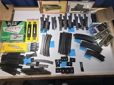 Huge, HO Scale, Train Track Lot, Mostly Atlas