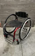 Red Ultra Light Weight Wheel Chairs Tilite Shadow Model #J3PALTS16RH