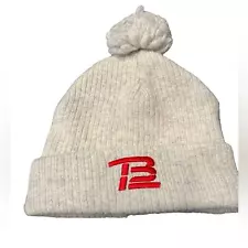 TB12 pompom winter hat