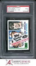 1982 TOPPS BASEBALL CELLO PACK CAL RIPKEN JR. RC TOP PSA 9