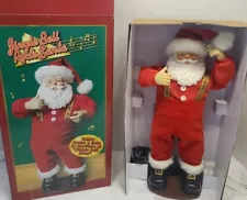 Jingle Bell Rock Santa Dancing Singing 1st Ed. 1998 Original Box - Works Great!