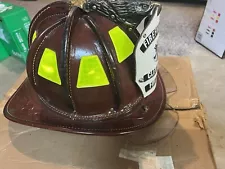 Cairns N6A Houston Natural Leather Fire Helmet