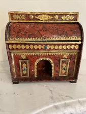 Vintage Antique Dolls House Writing Desk Bureau 1:12 Bought For £1300 Beautiful