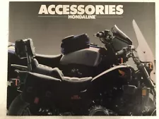 Hondaline Accy Brochure Honda 1986 Magna V65 Ad Sales Advertising Vintage XL600R