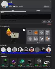 ð¥ STACKED Roblox Headless Account ð¸ (RICH PINNED ITEMS) ð¸