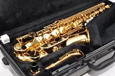 Yamaha YAS-475 Alto Saxophone w/Hardcase Mouthpiece Ligature MIJ Used Fm JP